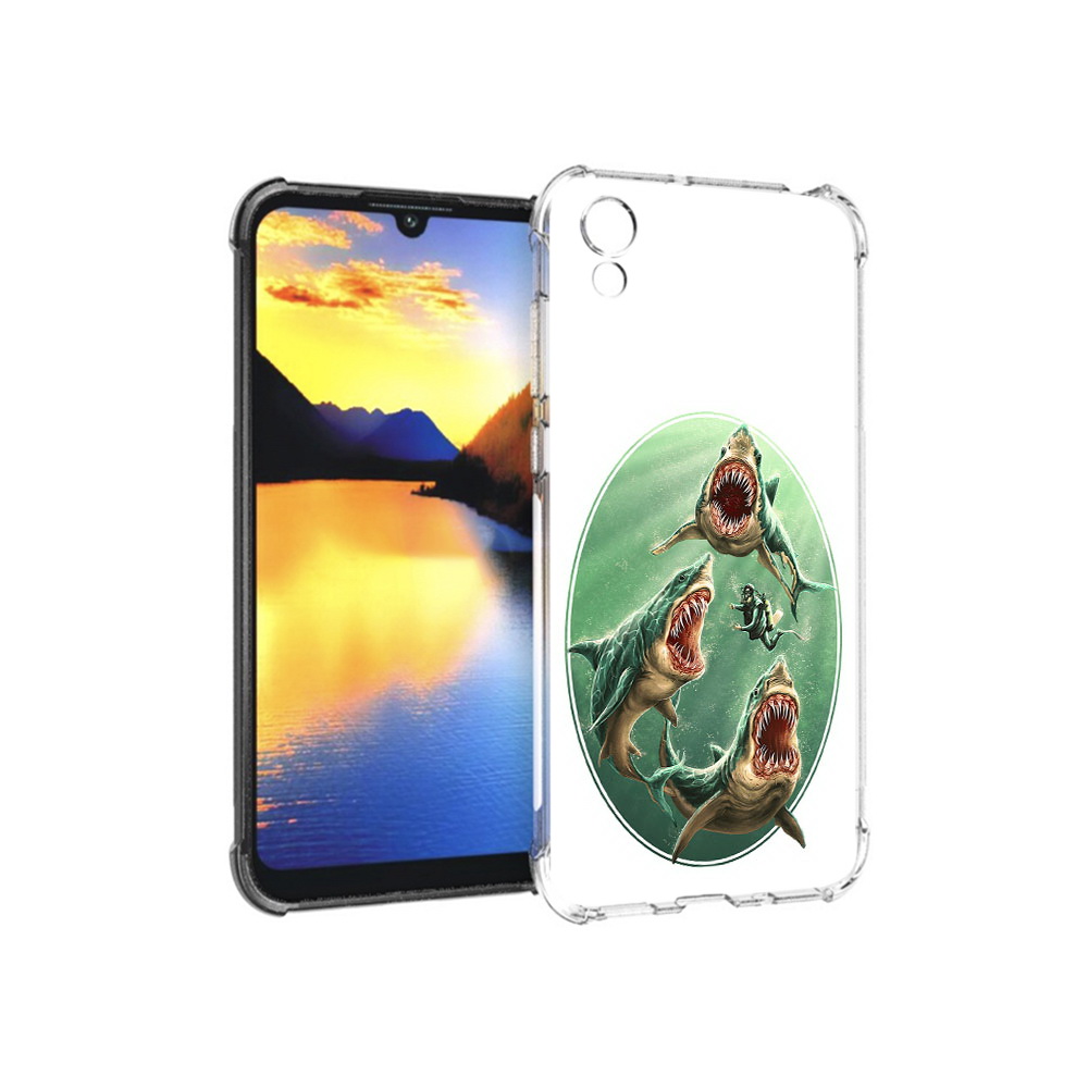 

Чехол MyPads Tocco для Huawei Y5 синяя бездна, Прозрачный, Tocco