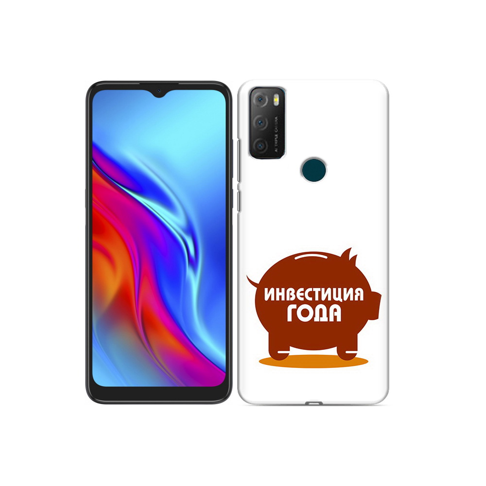 

Чехол MyPads Tocco для TCL 20e инвестиция, Прозрачный, Tocco