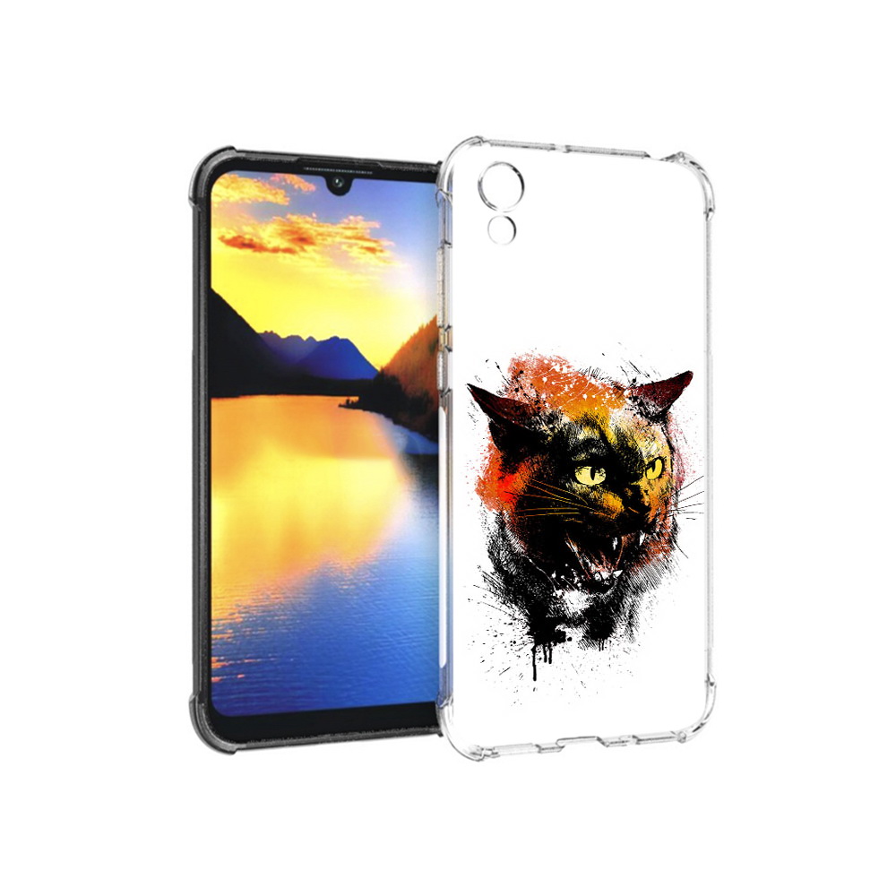 

Чехол MyPads Tocco для Huawei Y5 сиамский кот, Прозрачный, Tocco