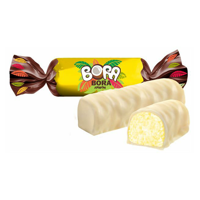 Конфеты шоколадные Bora-Bora со вкусом лимон-кокос