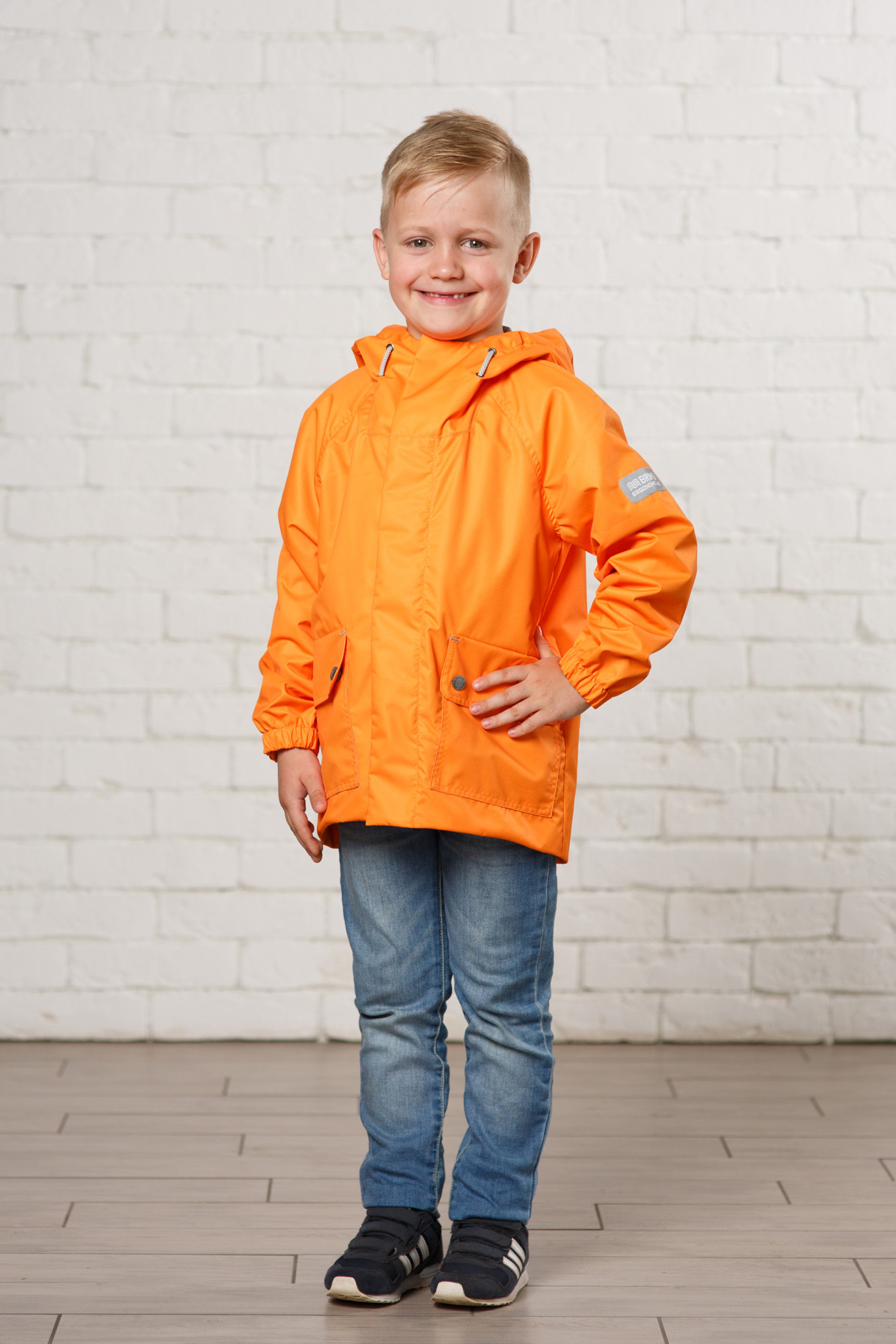 

Ветровка детская BRINCO SS1812, оранжевый, 104, SS1812