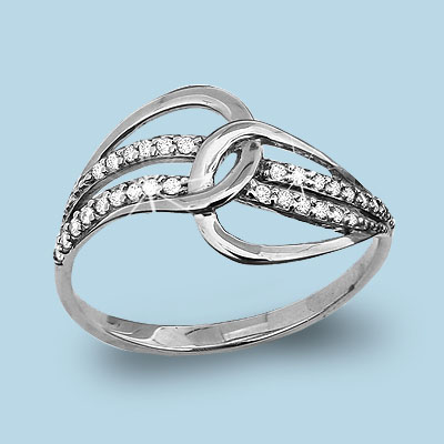 

Кольцо из серебра с фианитом Aquamarine Aquamarine 62827А_925_р р. 15,5, 62827А_925_р