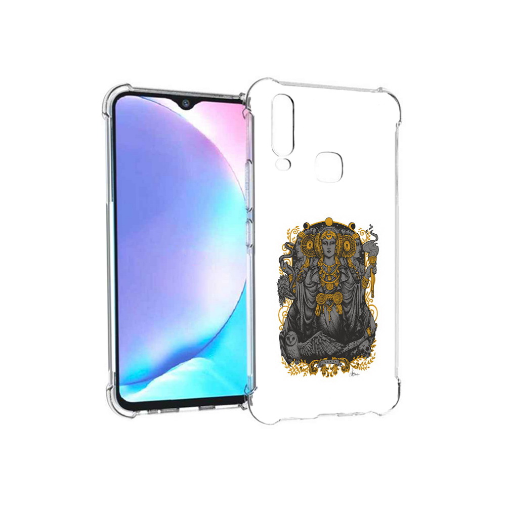 

Чехол MyPads Tocco для Vivo Y17 божество с золотыми элементами (PT136369.382.241), Tocco