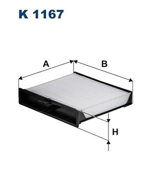 

Фильтр Салонный Filtron K1167 Filtron арт. K1167