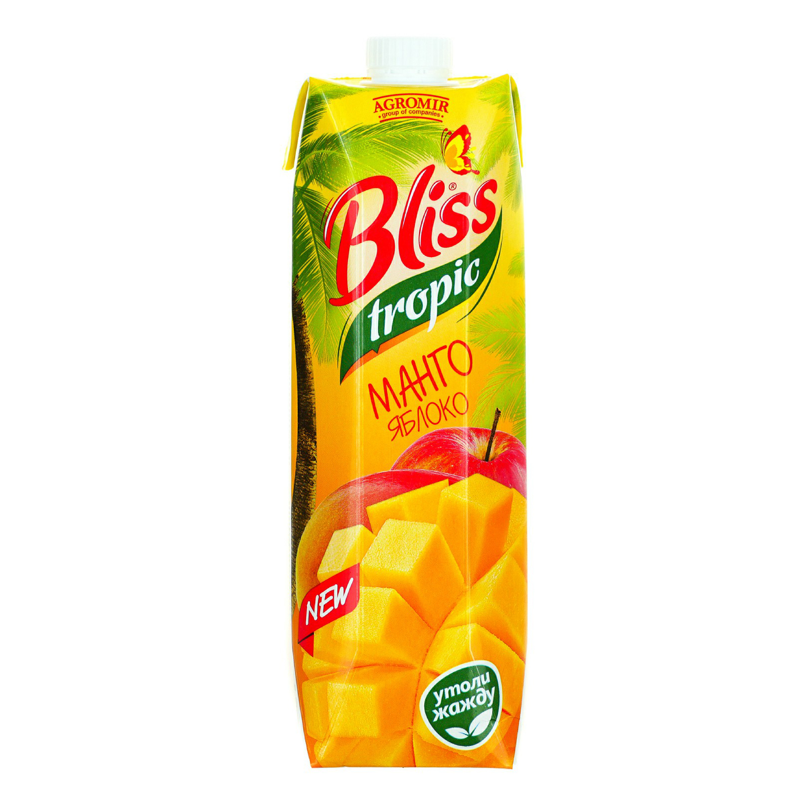 Напиток сокосодержащий Bliss Tropic Манго-Яблоко 1 л