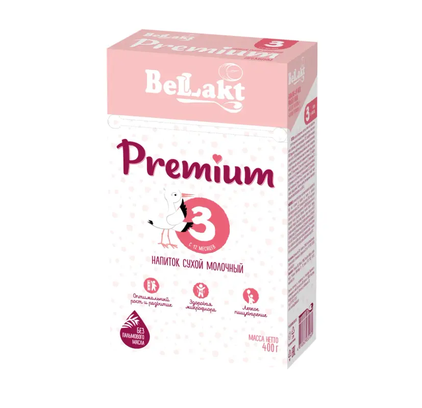 Напиток Беллакт Premium 3 400г 3226