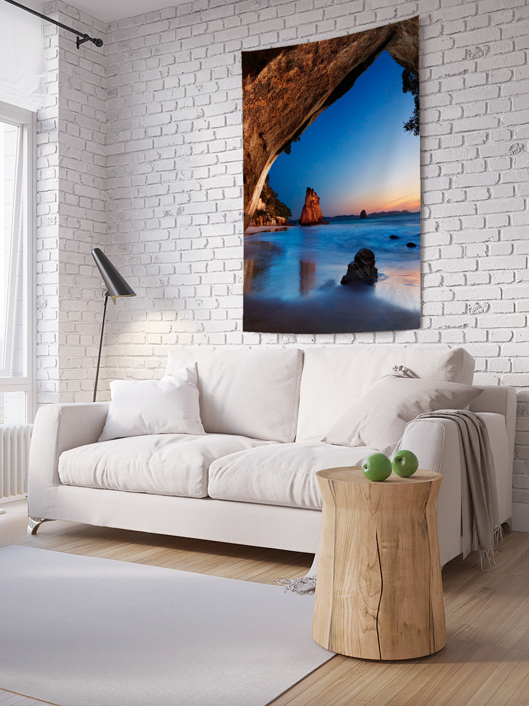 

Вертикальное фотопанно на стену JoyArty Скальный берег 100x150 см, Скальный берег