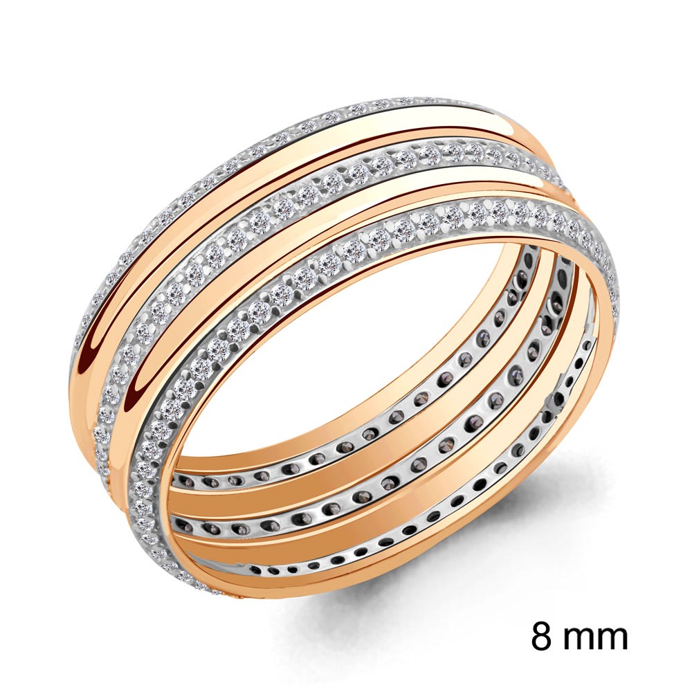 

Кольцо из серебра с фианитом Aquamarine Aquamarine 62265А_925_з р. 17, 62265А_925_з