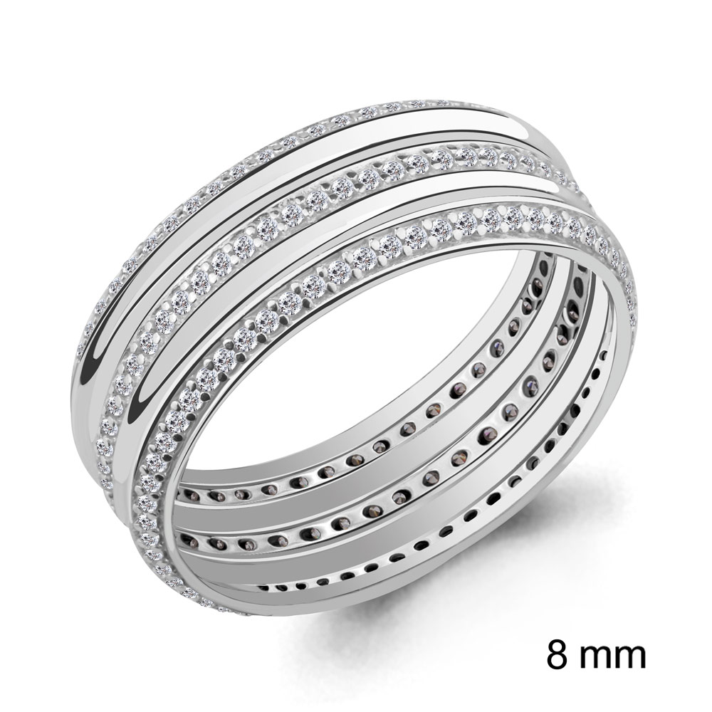 

Кольцо из серебра с фианитом Aquamarine Aquamarine 62265А_925_р р. 19, 62265А_925_р