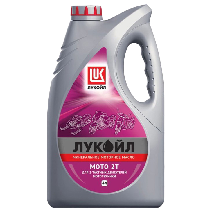 

LUKOIL Моторное масло 2-х тактное "Лукойл" Мото 2T 4 л мин. 1шт