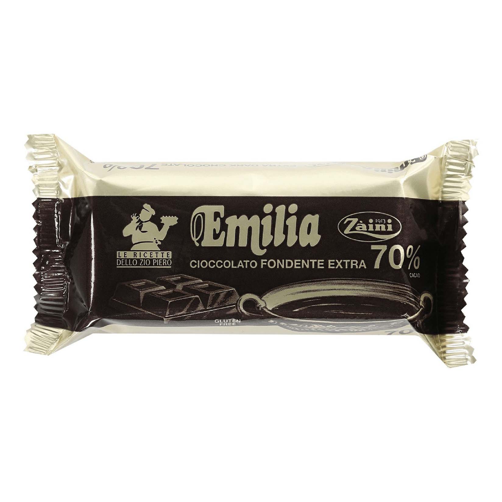 Шоколад Zaini Emilia темный 70% 200 г