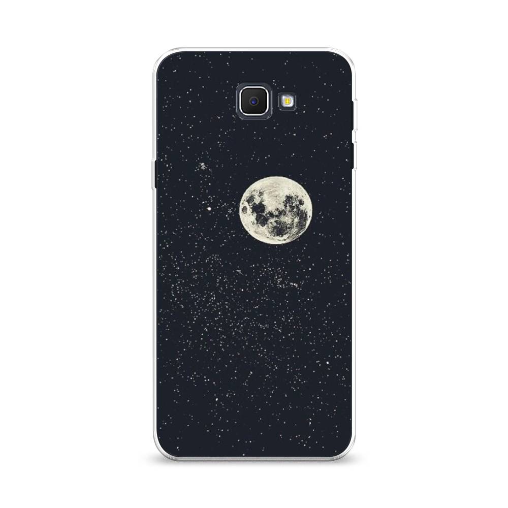 

Чехол на Samsung Galaxy J5 Prime 2016 "Полнолуние", Красный, 22950-2