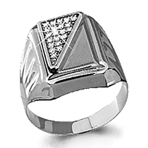 

Кольцо из серебра с фианитом Aquamarine Aquamarine 62123А_925_р р. 22, 62123А_925_р