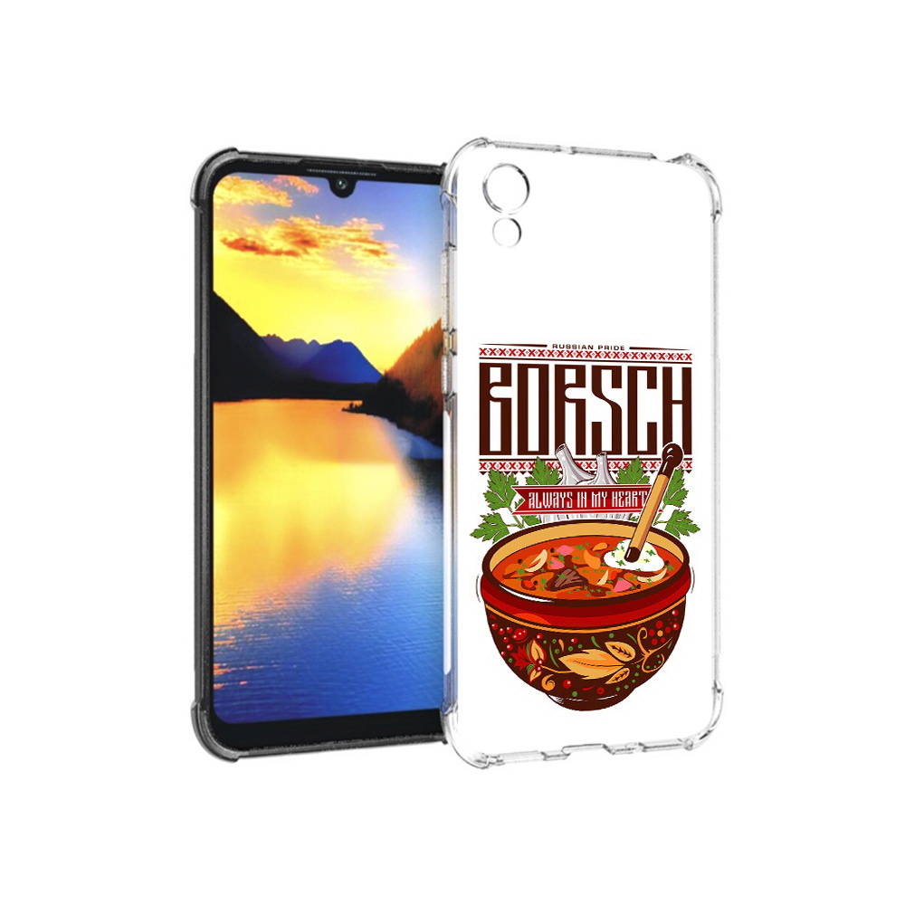 

Чехол MyPads Tocco для Huawei Y5 русский борщ, Прозрачный, Tocco