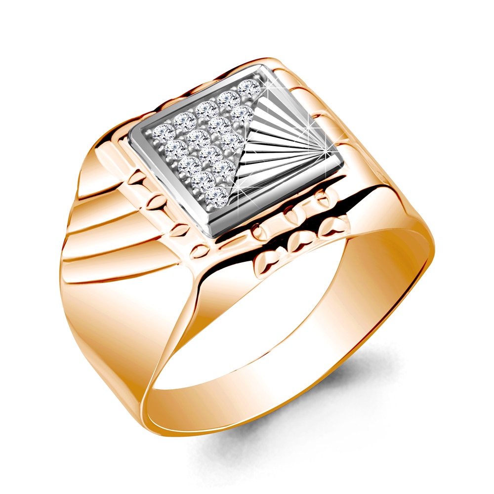 

Кольцо из серебра с фианитом Aquamarine Aquamarine 62087А_925_з р. 19,5, 62087А_925_з