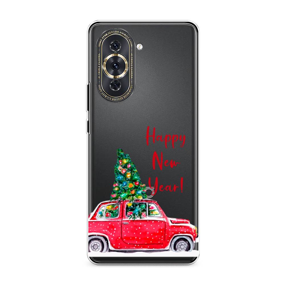 

Чехол для Huawei Nova 10 Pro "Happy New Year", Красный;зеленый, 6109050-5