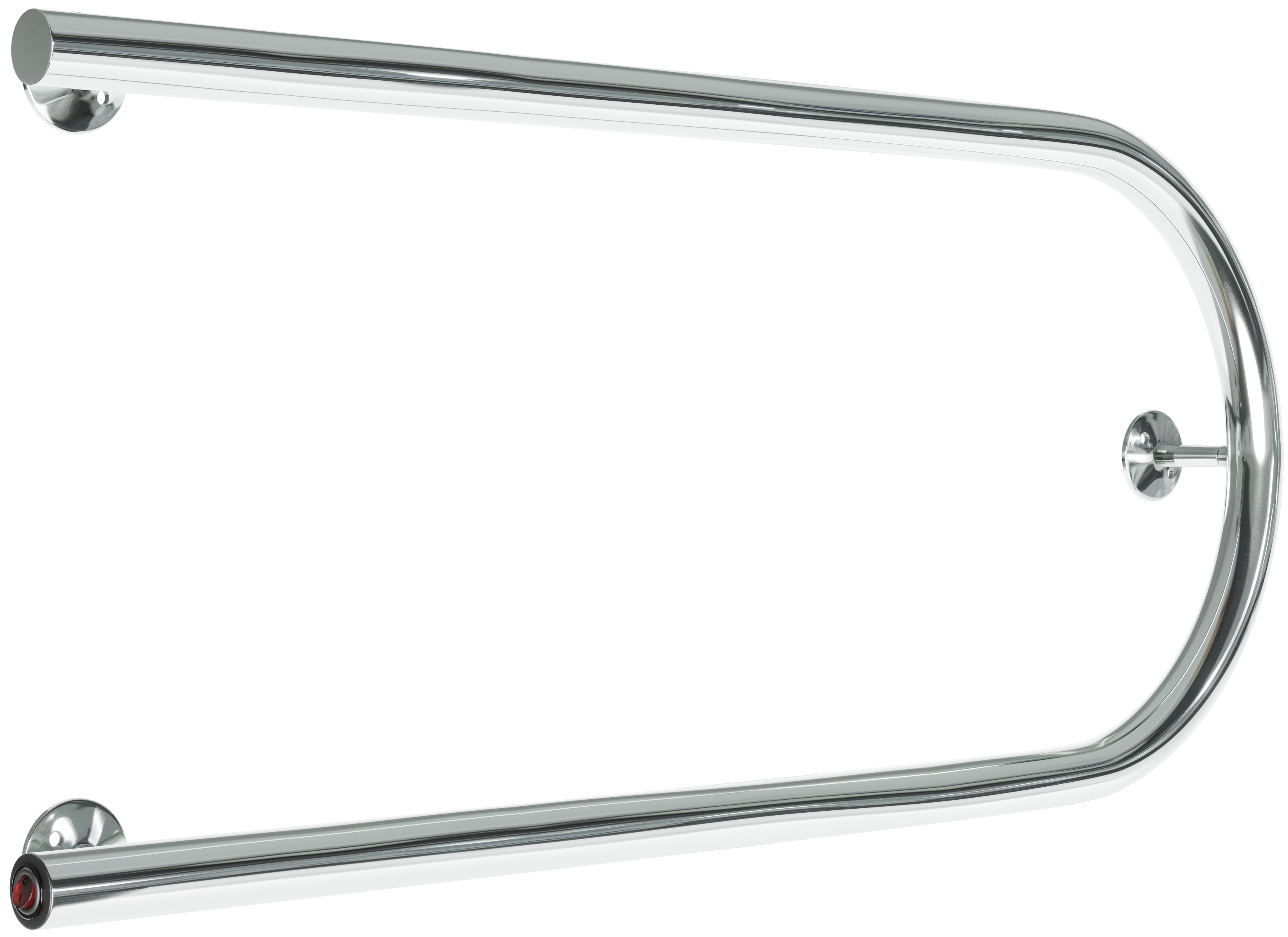 Электрический полотенцесушитель TERMAX U-образный TEU02060-1 200х600 3/4