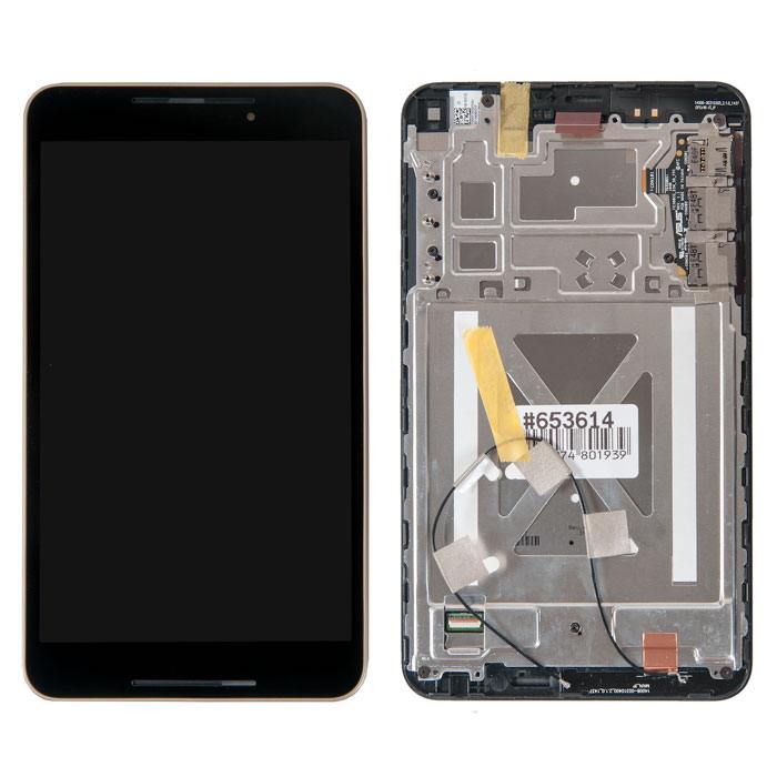 

Дисплей Rocknparts в сборе с тачскрином и передней панелью для Asus FonePad 8 FE380CG-1A, FE380CG