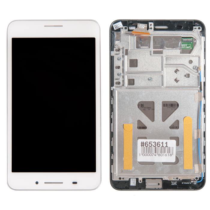 

Дисплей Rocknparts в сборе с тачскрином и передней панелью для Asus FonePad 7 FE375CG, FE375CXG