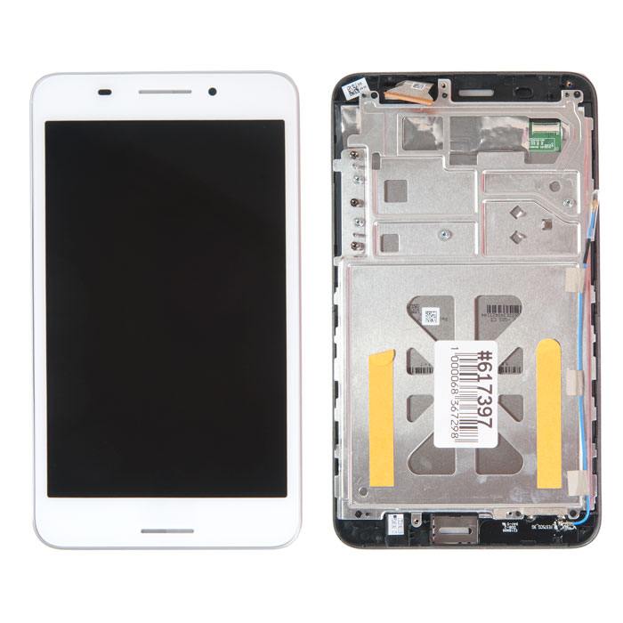 

Дисплей Rocknparts в сборе с тачскрином и передней панелью для Asus FE375CXG-1B белый, FE375CXG-1B