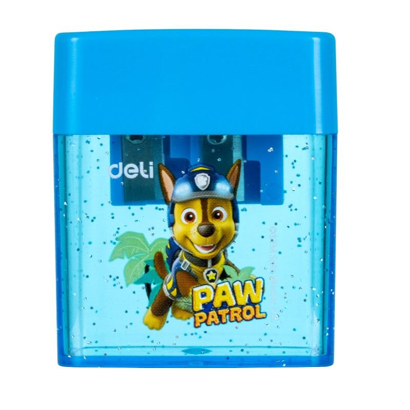 

Точилка для карандашей DELI EH551 Paw Patrol 2 отв.,пластик,ДиСплей, в асс, Разноцветный