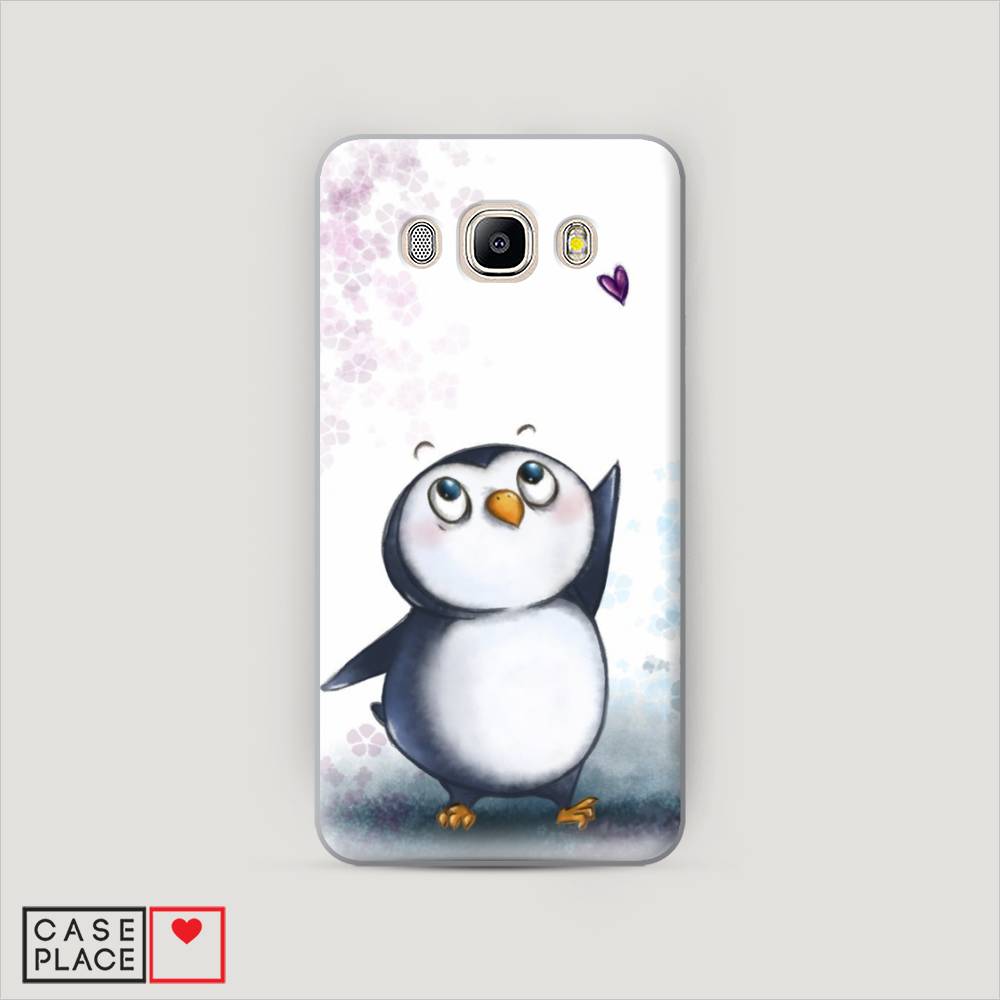 

Чехол Awog "Пингвин и сердечко" для Samsung Galaxy J7 2016, 23040-1