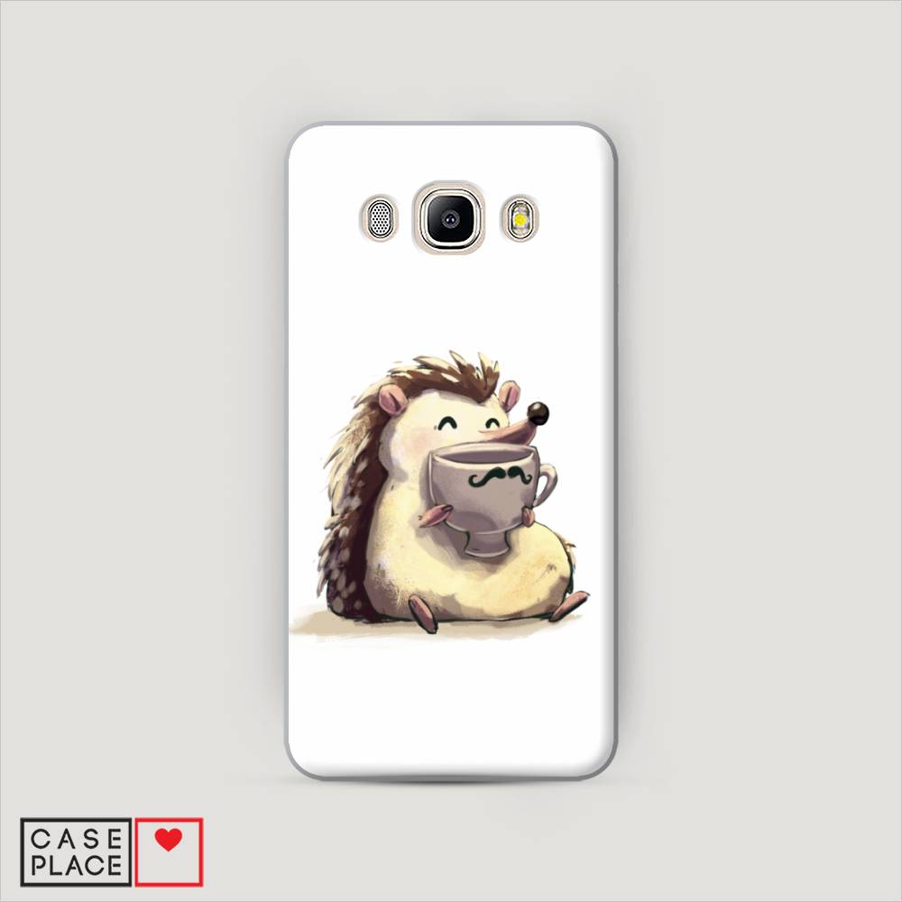 

Чехол Awog "Еж кофеман" для Samsung Galaxy J7 2016, 23040-7