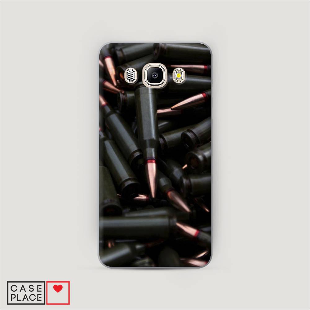 

Чехол Awog "Пули черные" для Samsung Galaxy J7 2016, 23040-4