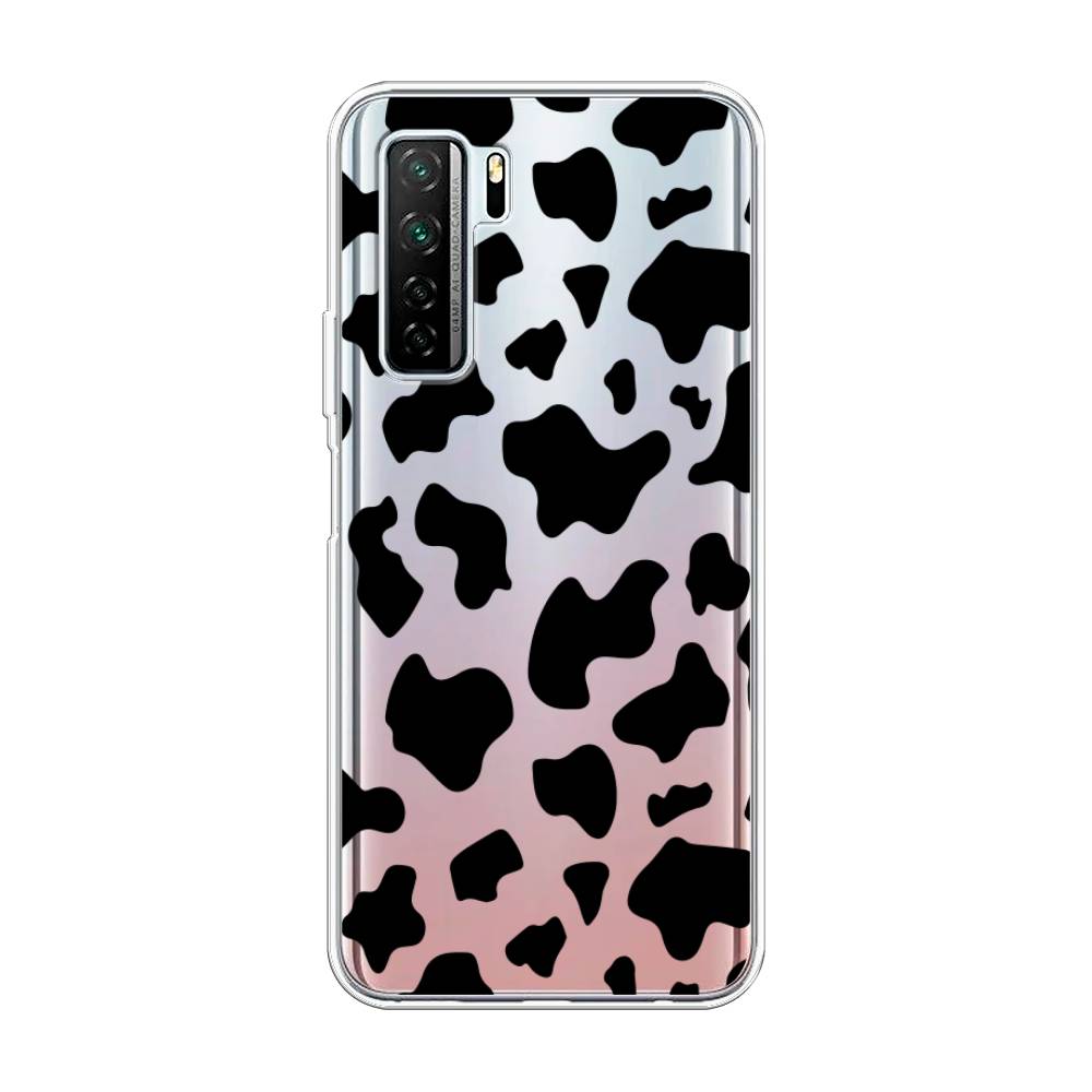 

Чехол Awog на Huawei Nova 7 SE "Пятна коровы черные", Черный, 6102950-2
