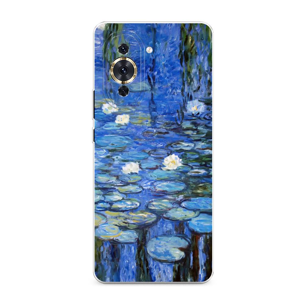 

Чехол для Huawei Nova 10 Pro "Нарисованный пруд", Синий;зеленый, 6109050-4