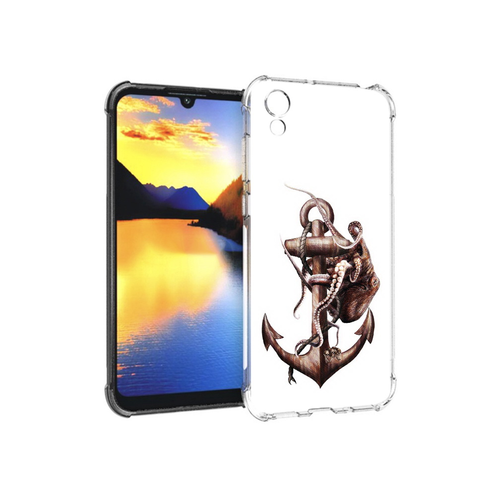 

Чехол MyPads Tocco для Huawei Y5 ржавый якорь, Прозрачный, Tocco