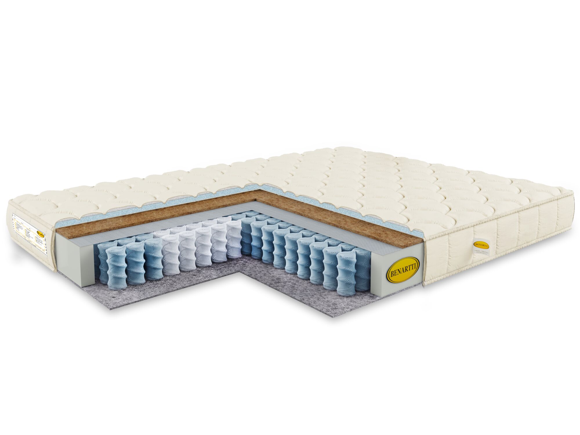 

Матрас Benartti Optimal Mini TFK 105x195, Бежевый, Optimal Mini TFK