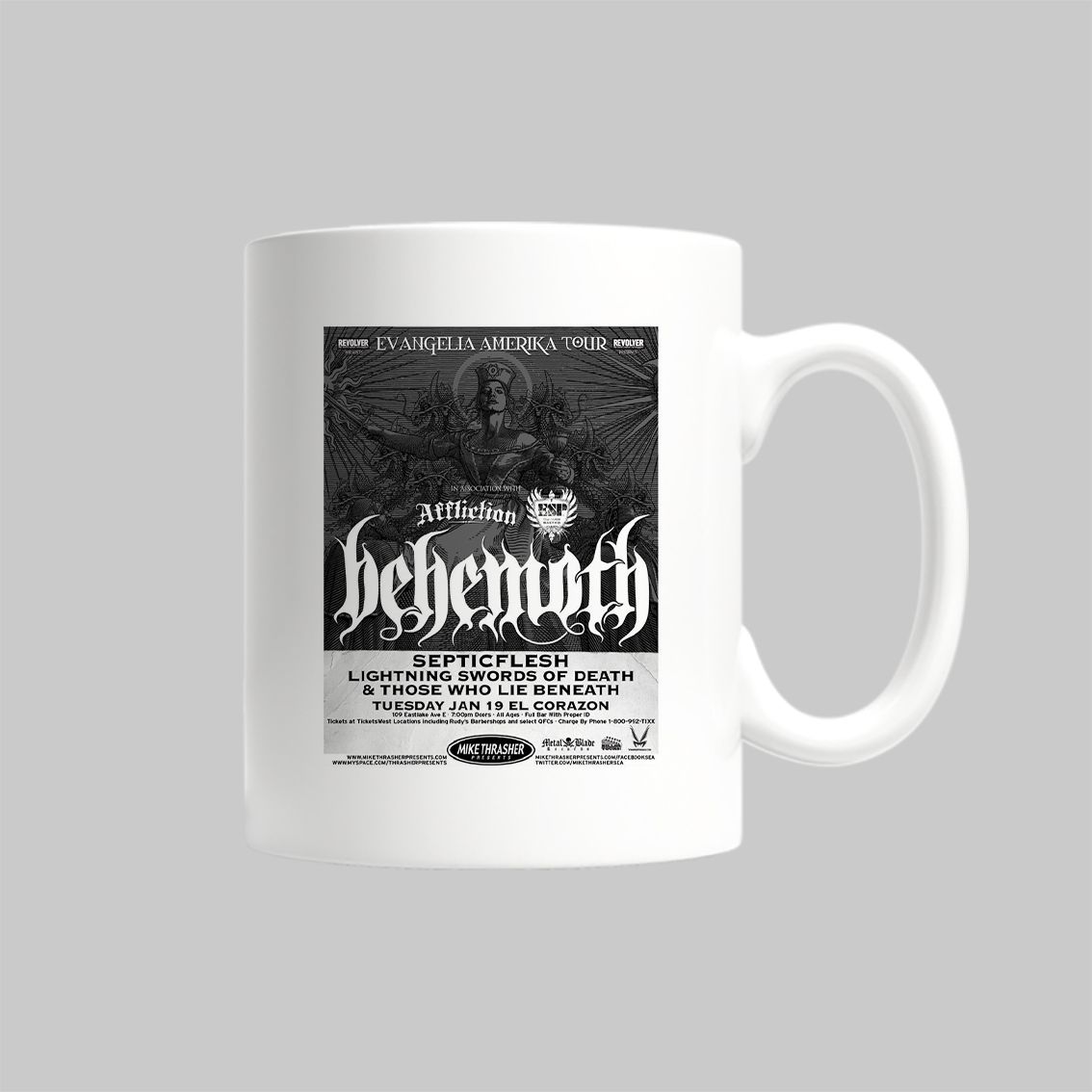 

Кружка Behemoth Бегемот