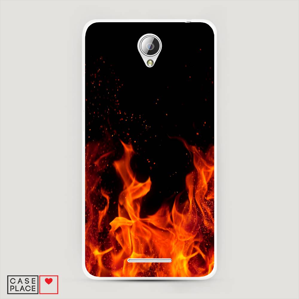 

Чехол Awog на Lenovo A5000 / Леново A5000 "Все в огне", 111950-4