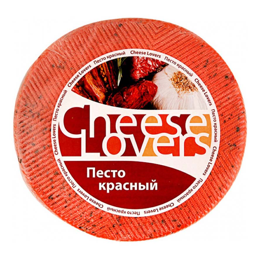 

Сыр Cheese Lovers Песто красный 50%