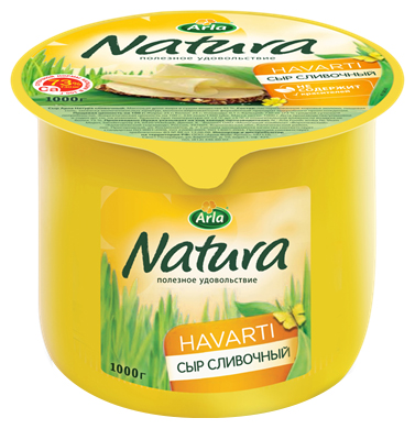 

Сыр Arla Natura сливочный 45%