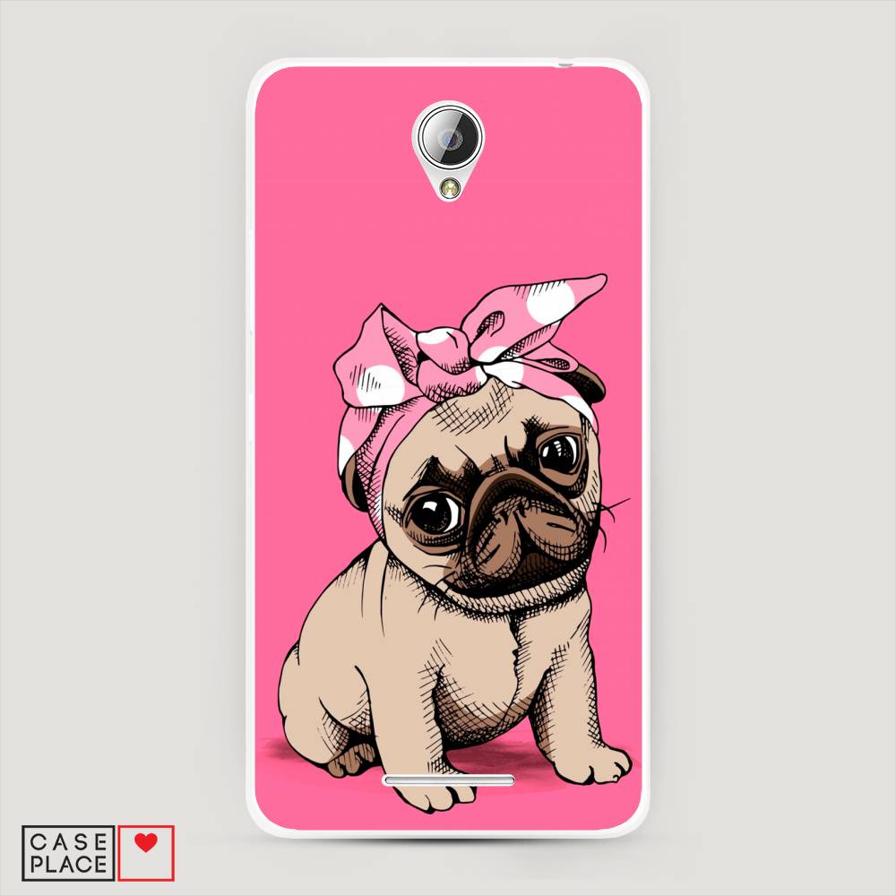

Чехол Awog на Lenovo A5000 / Леново A5000 "Dog Pin-Up", 111950-2