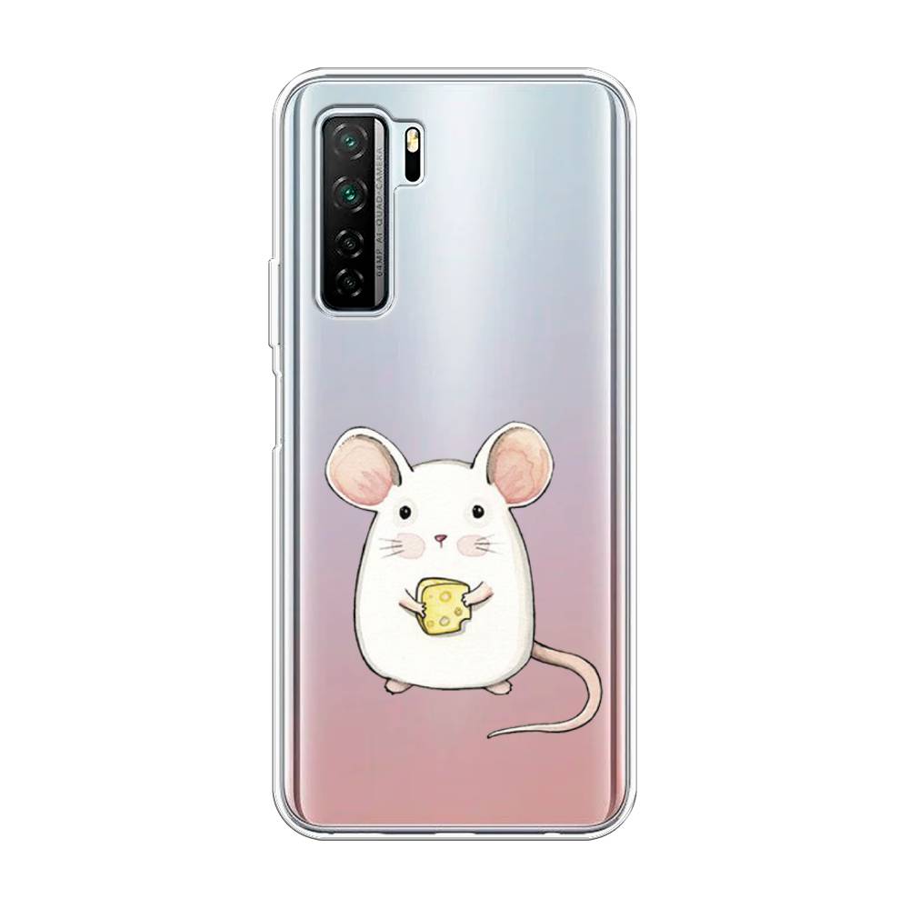 

Чехол Awog на Huawei Nova 7 SE "Мышка", Белый;розовый;прозрачный, 6102950-1