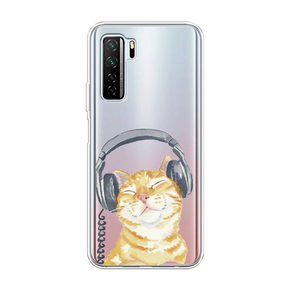

Чехол Awog "Кот меломан" для Huawei Nova 7 SE