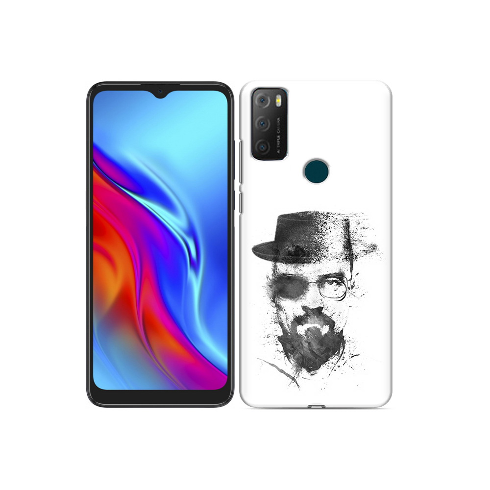 

Чехол MyPads Tocco для TCL 20e загадочный человек, Прозрачный, Tocco