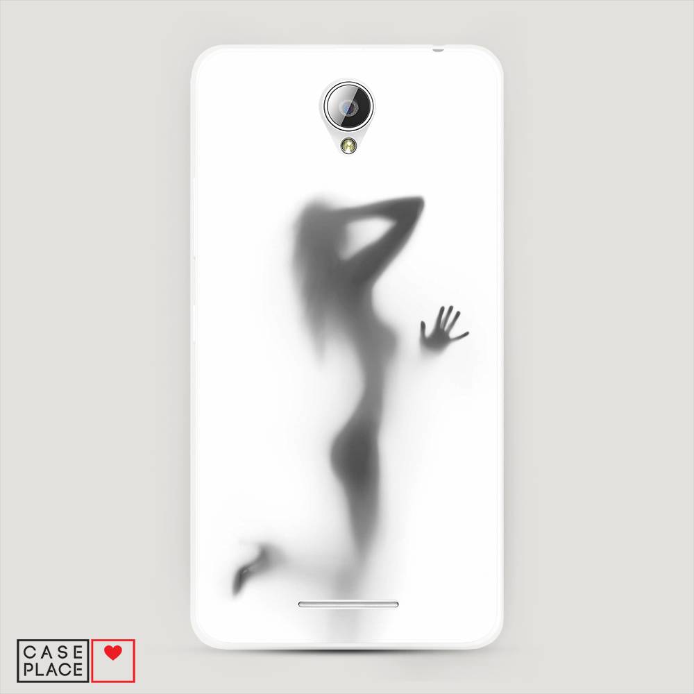 фото Чехол awog "стекло в душе" для lenovo a5000
