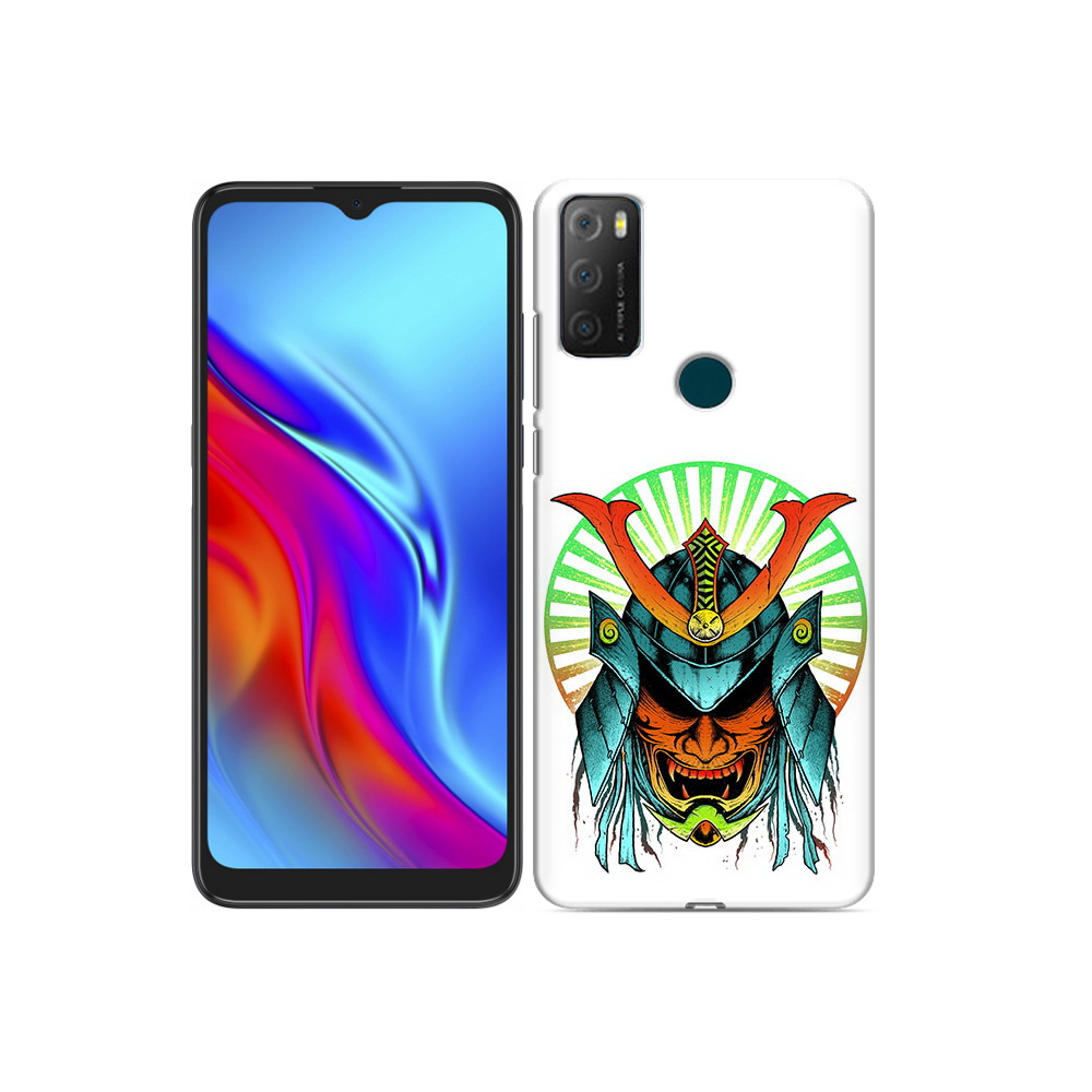 

Чехол MyPads Tocco для TCL 20e ешимитсу рисунок, Прозрачный, Tocco