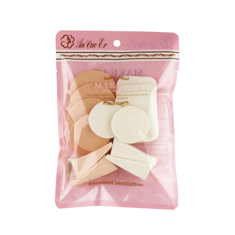 Набор спонжей косметических Accessories Makeup Sponge 14 пр.