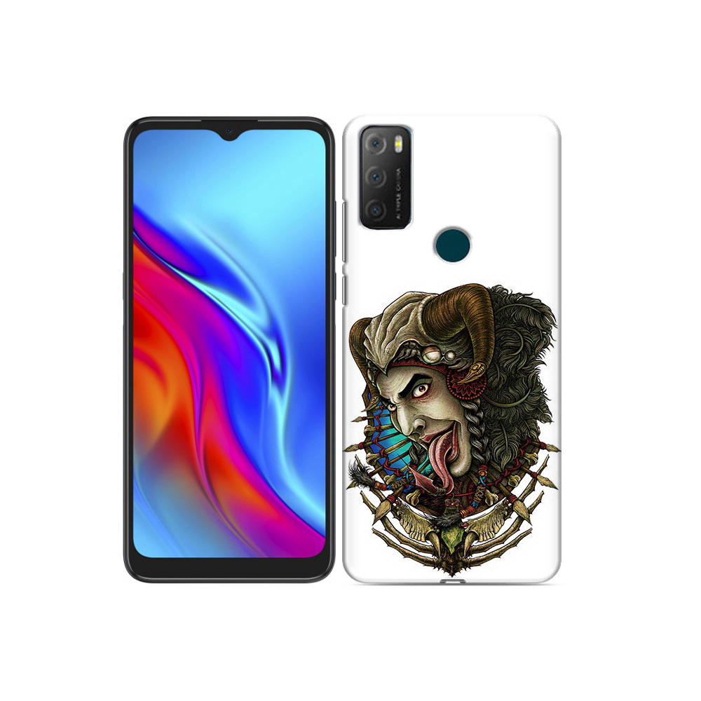 

Чехол MyPads Tocco для TCL 20e длинный язык, Прозрачный, Tocco