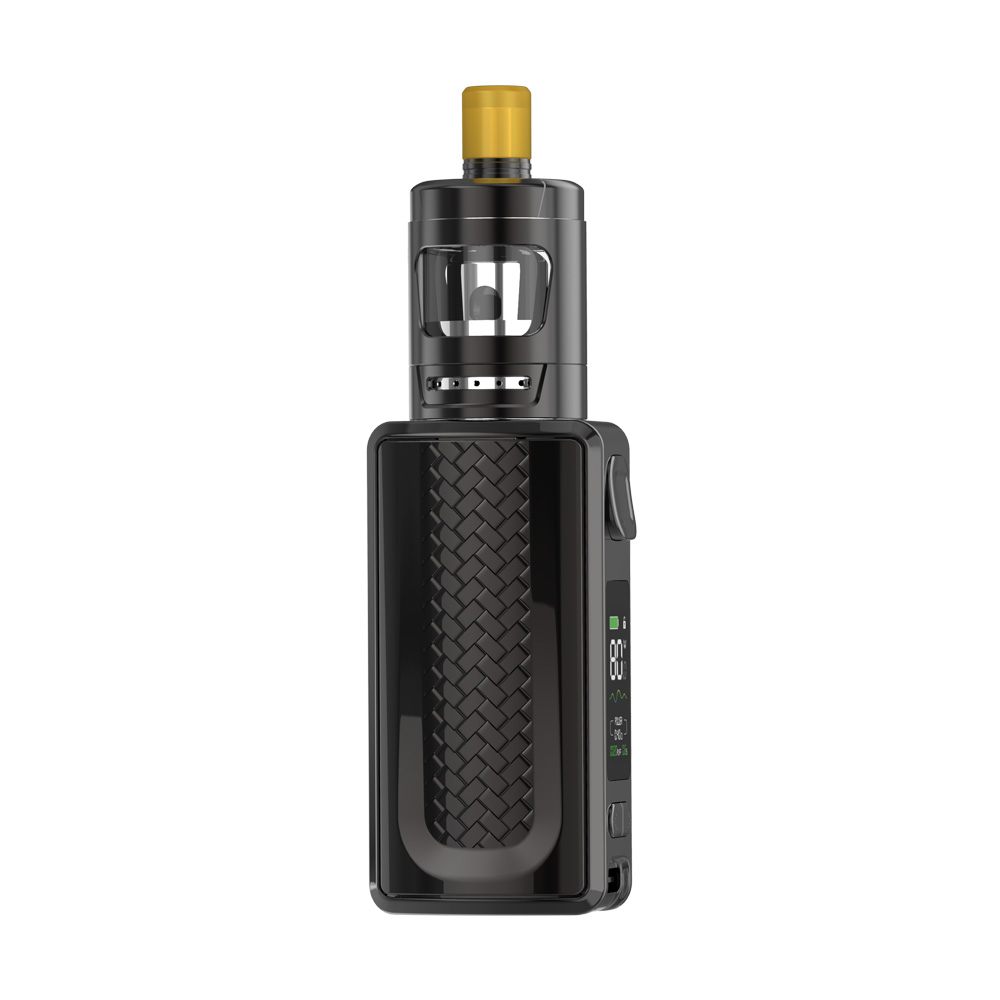 фото Eleaf istick s80 kit with gzeno, оружейная сталь глянец