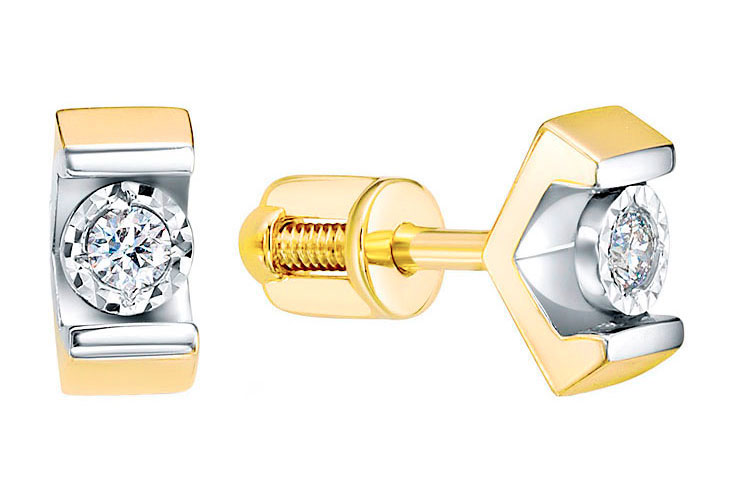 

Серьги из желтого золота с бриллиантом RoseGrace 5-5902-103I2-2ZH, 5-5902-103I2-2ZH