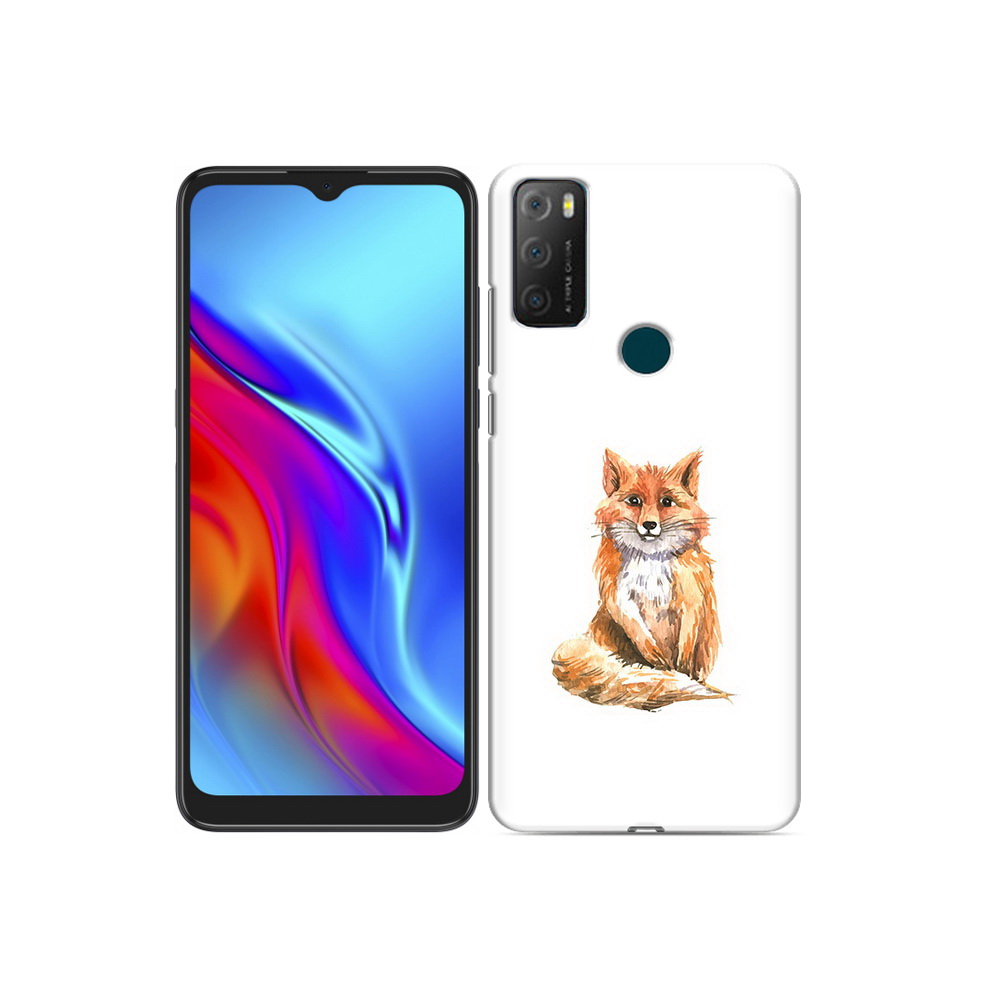 

Чехол MyPads Tocco для TCL 20e детская лиса, Прозрачный, Tocco