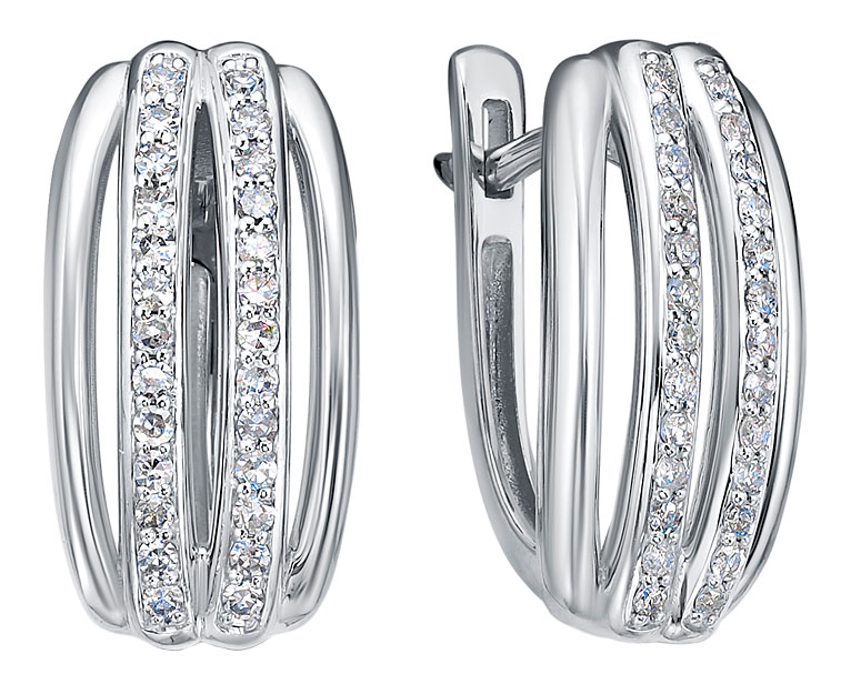 

Серьги из белого золота с бриллиантом RoseGrace 5-5895-103-2B, 5-5895-103-2B