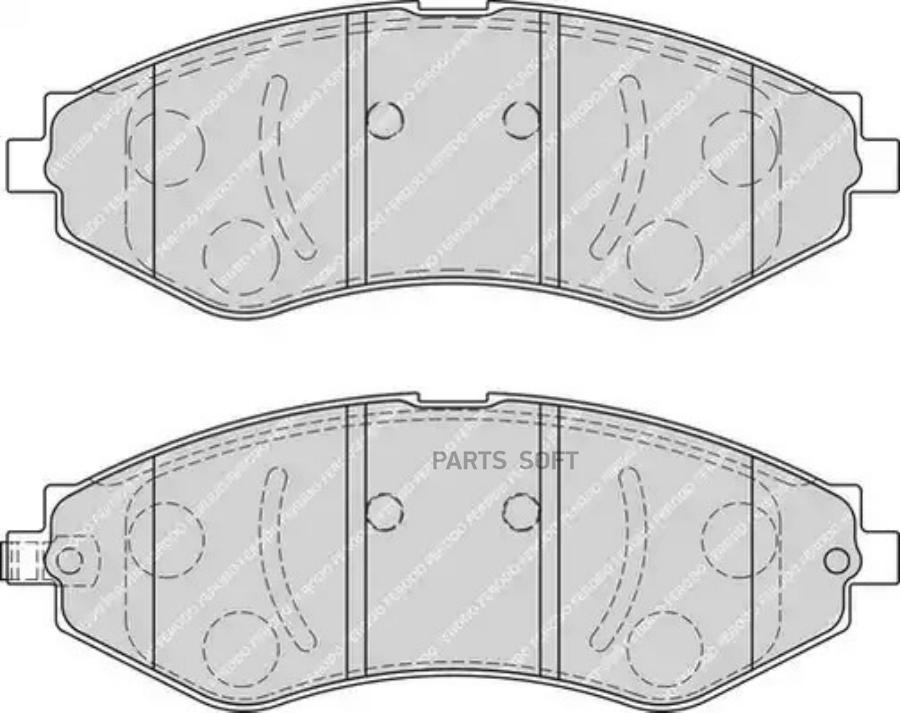 

Тормозные колодки Ferodo FDB1905