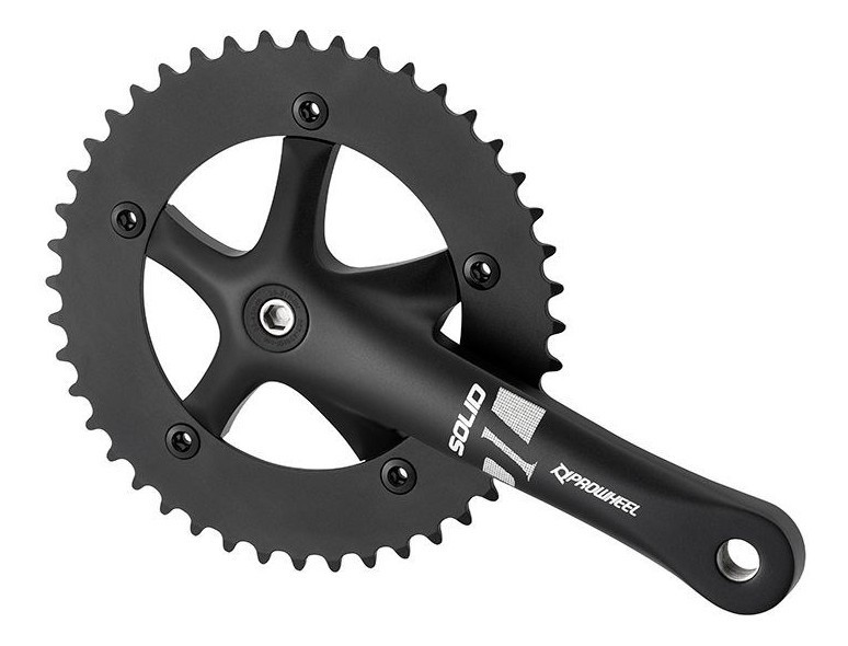 

Система Prowheel SOLID-248T-F-1B, 48T, 170 мм, фикс/синглспид, цвет черный